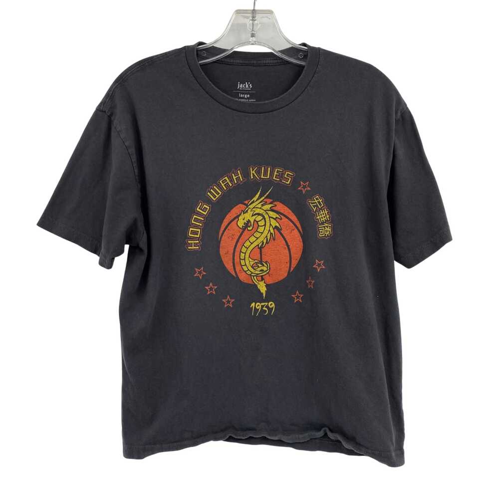 Jack’s Black Classic Cotton T-Shirt | Women’s Size L